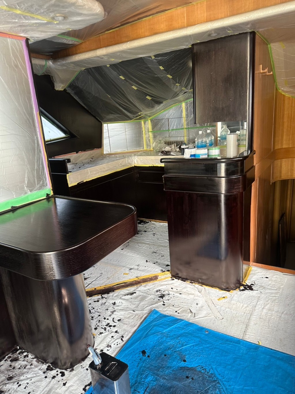 東京都江戸川区　クルーザー内装施工