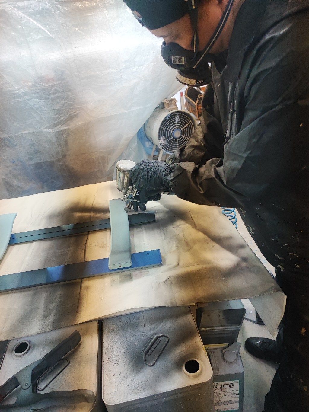 人気のベビーチェア。STOKKEトリップトラップ再塗装