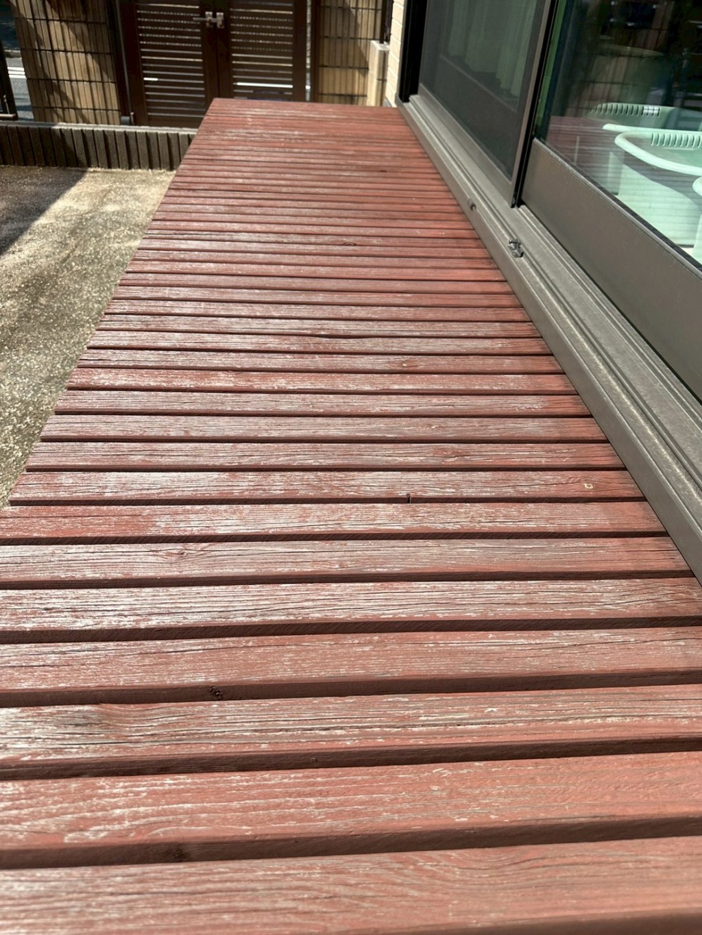 千葉県浦安市　ベンチ塗装